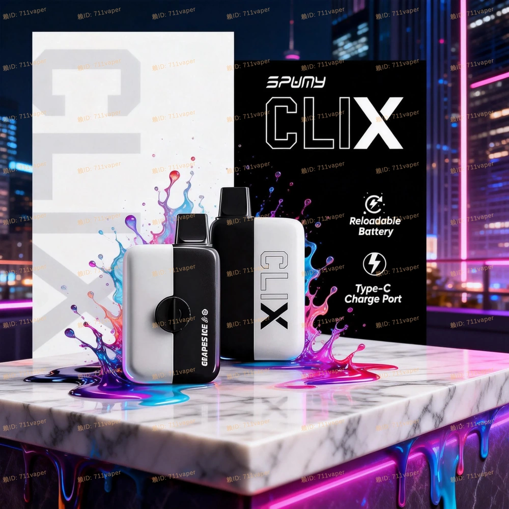 Spumy Clix 7500 Puffs 一次性實測：這可能是今年最順滑的拋棄式設備