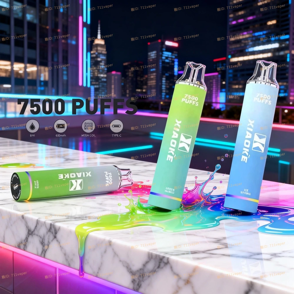 XIAOKE 梟客 7500 PUFFS 深度測評：硬核調油下的風味盛宴，7500 口長效解析不設限