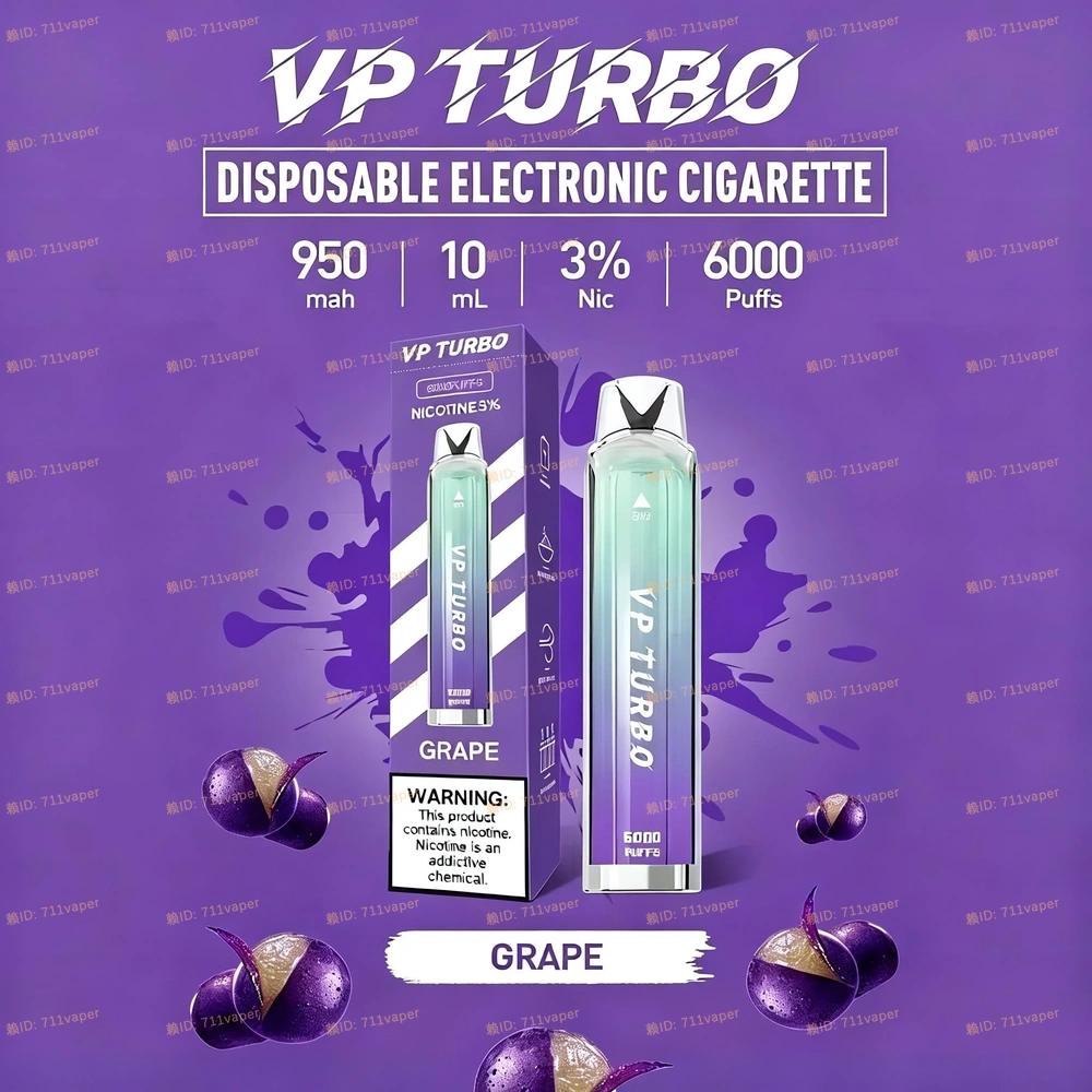 VP TURBO 發光棒 6000口深度體驗：從視覺交互到霧化性能的全面考量