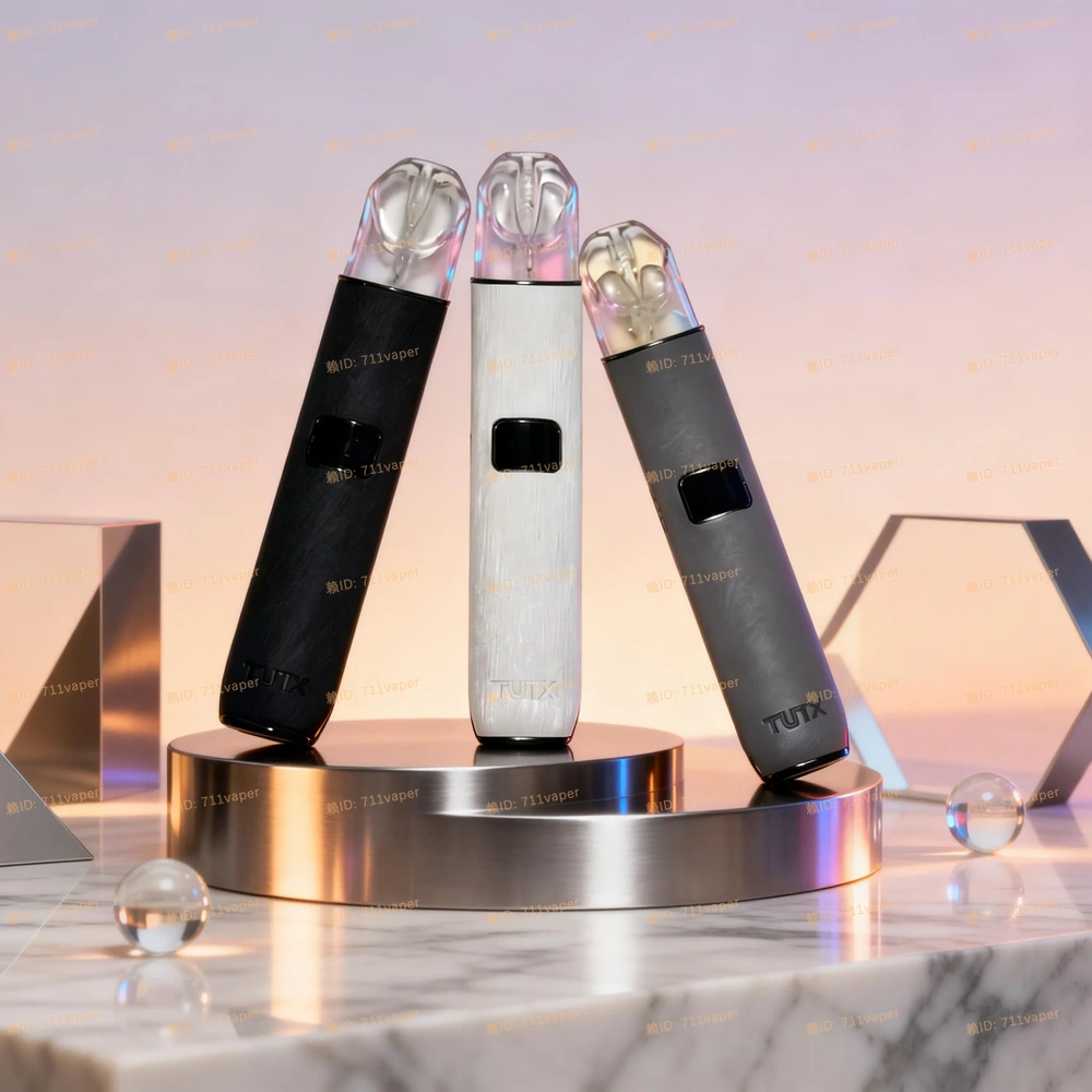 TUTX主機 皮革材質霧化桿 — 皮革霧化桿能否解決金屬主機的冷凝與手感痛點？