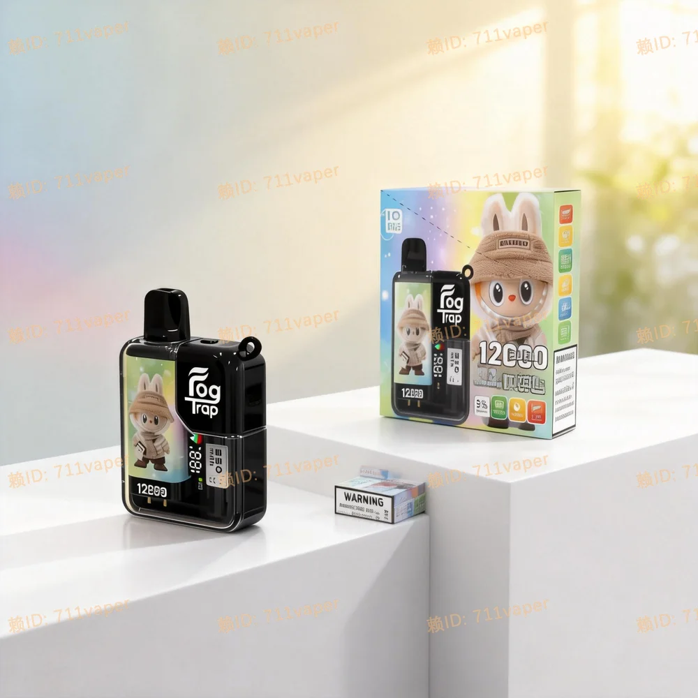 Fog Trap × LABUBU 聯名限定款：12000口拋棄式電子菸的潮流工藝解析