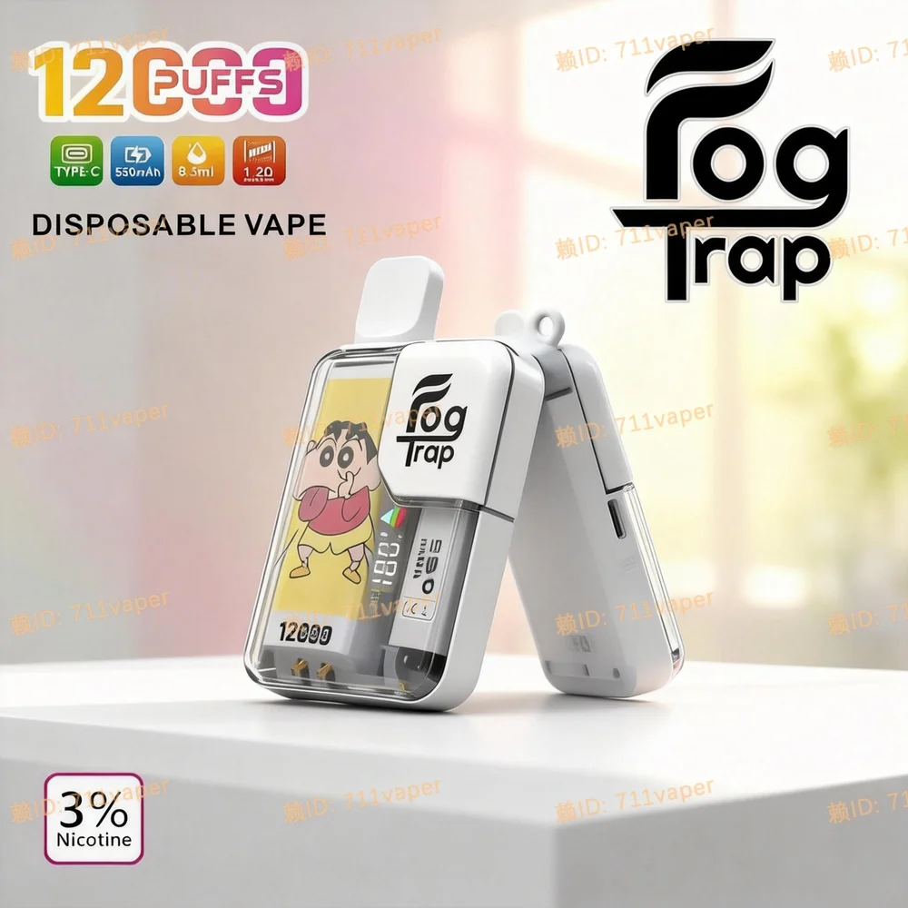 Fog Trap 蠟筆小新聯名款：12000口大容量評測，細節工藝與設計質感深度解析